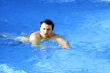 young sports swimmer