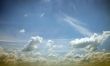  blue sky-white clouds