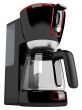 Cofee machine with red contour 
