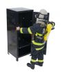 Fireman with Locker