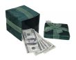 Money in a Green Gift Box