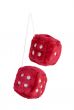 Red Fuzzy Dice
