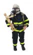 Fireman Holding a Child