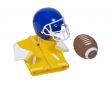 Letterman Jacket Football Helmet and Football