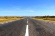 Summer landscape with road and sky