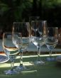 Glasses at restaurant