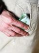 Pocket with money