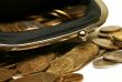 Purse with money