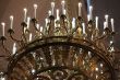 Bronze chandelier