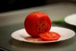 Cut tomato slices