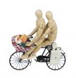 Two on a Bike with a Picnic in a Basket