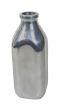 Silver Milk Bottle