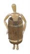 Wearing a Wooden Barrel