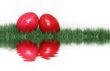 Red eggs mirrored 