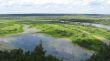 Landscape with the beautiful river