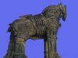 Trojan Horse in Canakkale Square,Turkey.