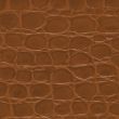 Brown crocodile leather texture 
