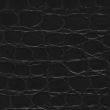 Black crocodile leather texture 