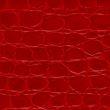 Red crocodile leather texture 