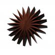 3d render of wooden star.