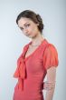 The girl in red dress