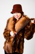 Woman in winter coat