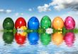 colored mix of eggs