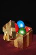 Easter eggs in a gift box