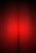 Theater curtain in vertical format