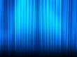 Beautiful blue velvet curtains