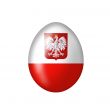 Egg with a Polish coat of arms