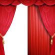 Half open theater stage