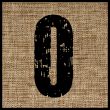 number on the fabric.
