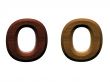 one letter of wooden alphabet.