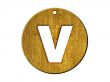 one letter of golden alphabet