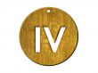 3d golden normal numbers and with Roman numeral 
