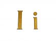 one letter of golden alphabet