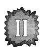 3d metal roman number