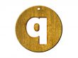 One letter of golden alphabet