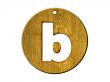 One letter of golden alphabet