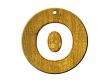 One letter of golden alphabet