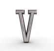 One letter of golden alphabet 