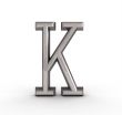 One letter of golden alphabet 