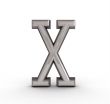 One letter of golden alphabet 