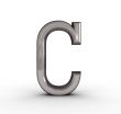 One letter of golden alphabet 