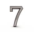 3d metal  seven number 