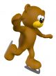 ice-skating teddy
