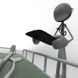 doctor with clpboard - low-angle shot