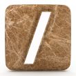 Marble symbol on a white isolated background. 