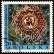 Passion flower on post stamp
